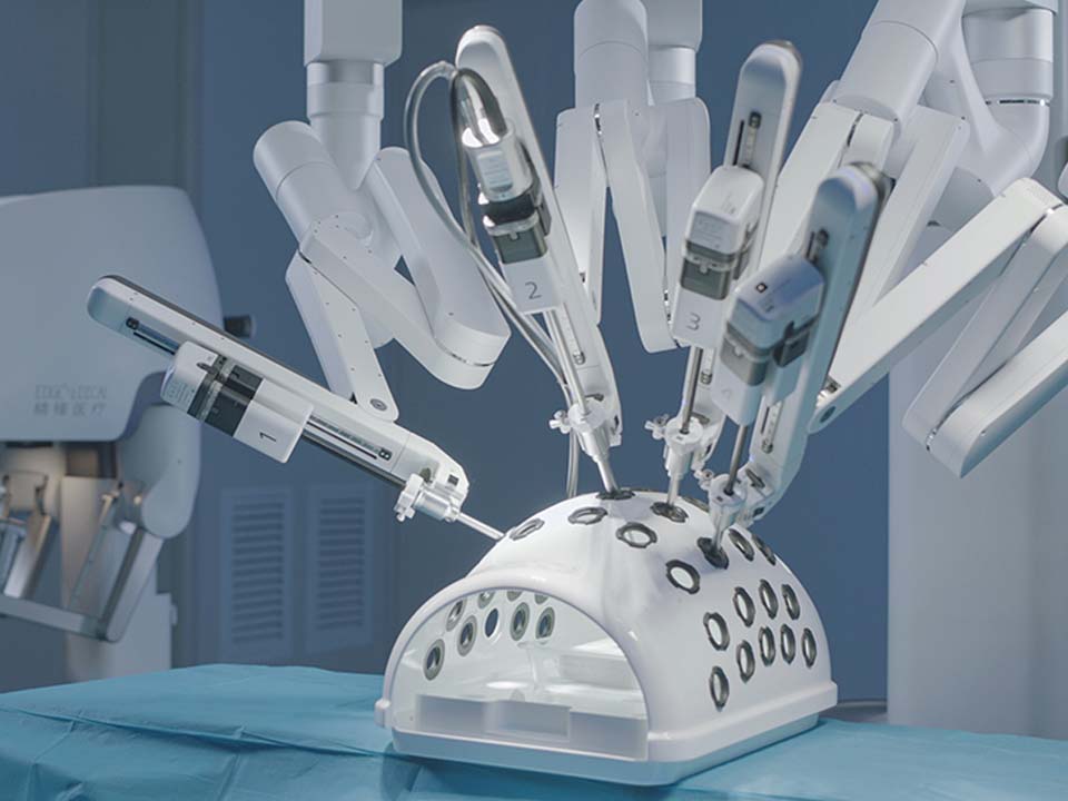 Edge Medical multi-port endoscopic surgical robot system